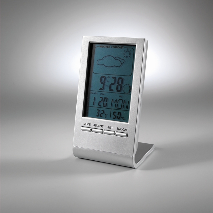 Wetterstation mit blauem LCD