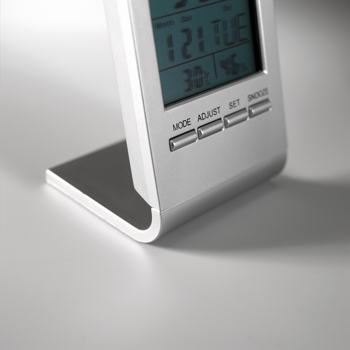 Wetterstation mit blauem LCD