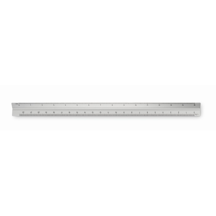 Dreikantlineal Aluminium 30cm