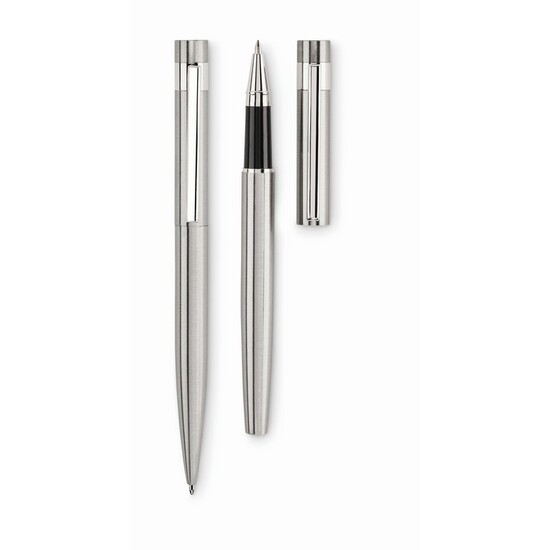 Schreibgeräte-Set aus Edelstahl