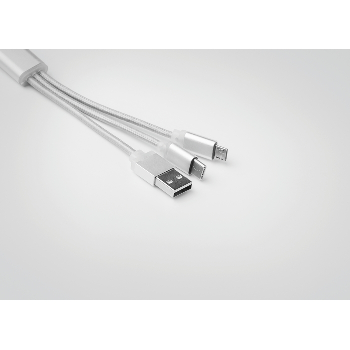 Schlüsselring mit Kabel-Set