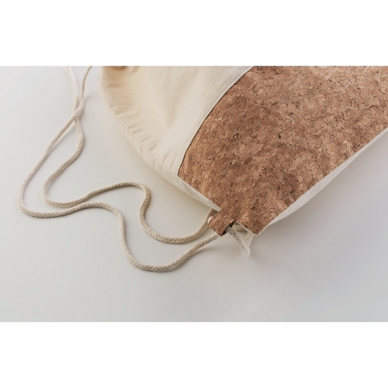 Beutel mit Kordelzug Kork