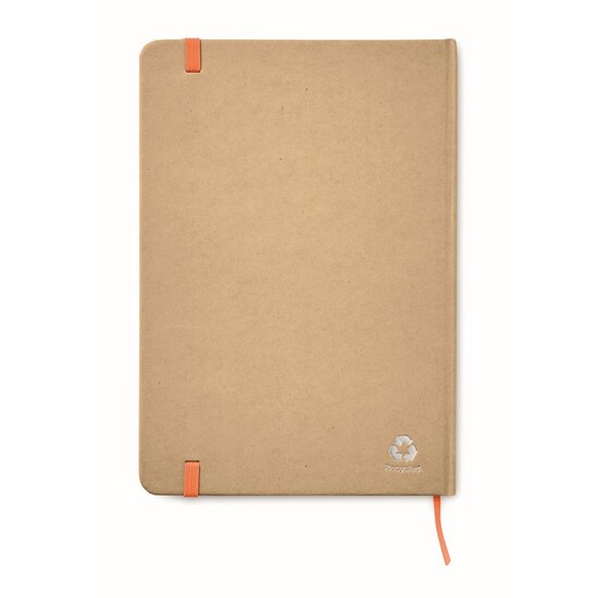 DIN A5 Notizbuch recycelt
