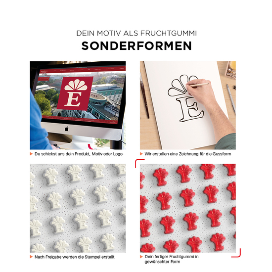 Minitüte Sonderform, 10 g, Folie mit ca. 50% Papieranteil, weiß, Fruchtgummi , 10 % Fruchtsaftanteil