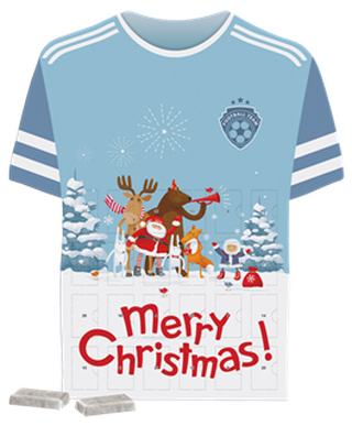 Täfelchen Adventskalender Trikot