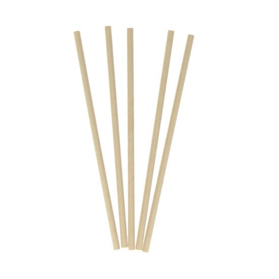 Papierstrohhalm 100er Set "Natur"
