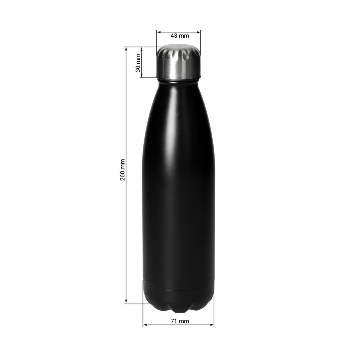 Edelstahlflasche "Colare", 0,70 l, einwandig