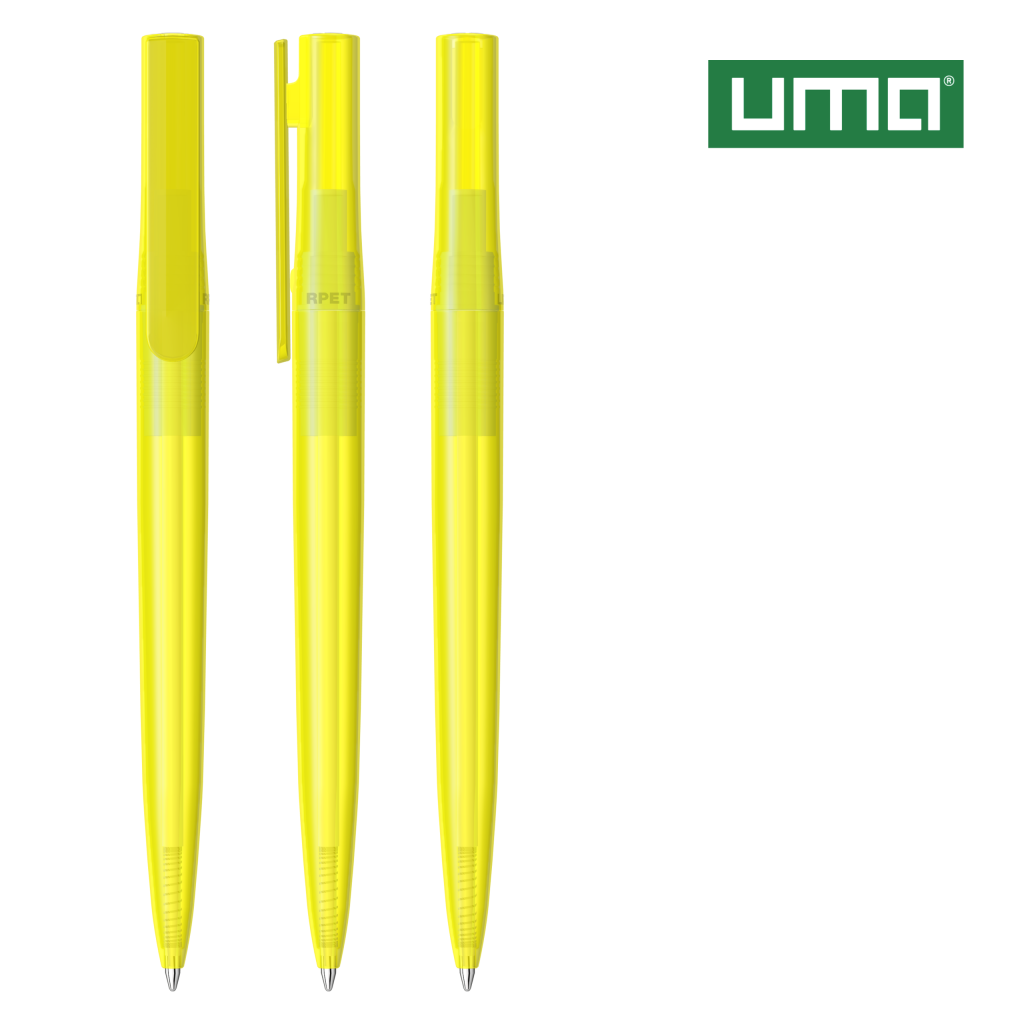 RECYCLED PET PEN switch transparent