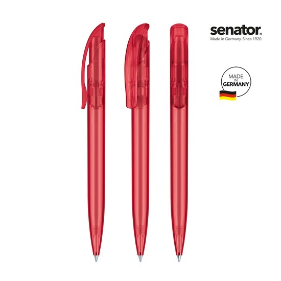 senator Challenger Frosted  Druckkugelschreiber
