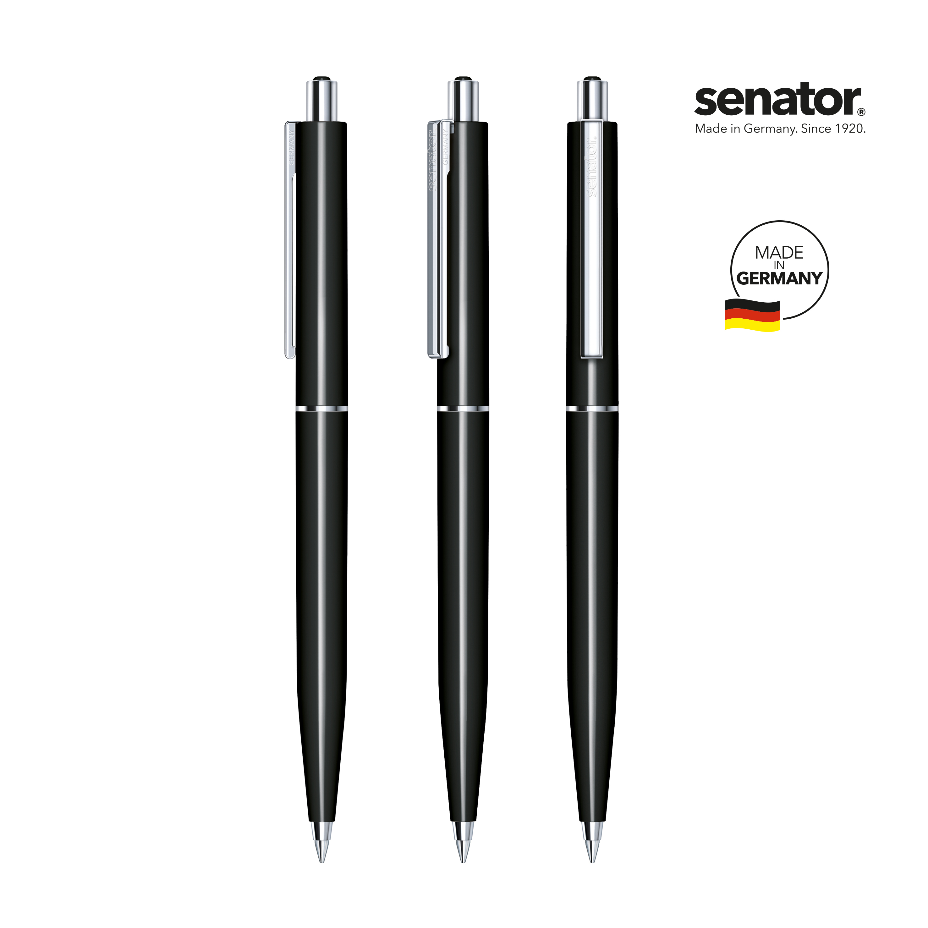 senator Point  Polished  Druckkugelschreiber