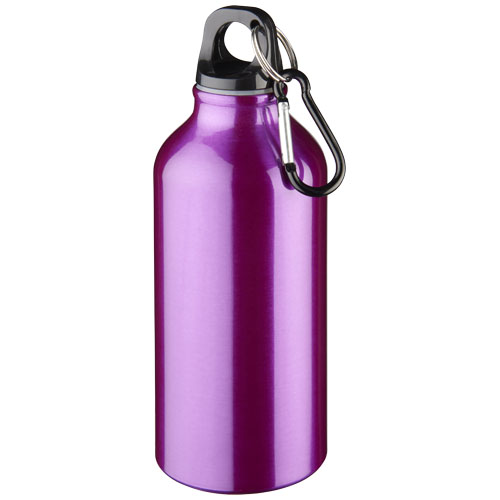 Oregon 400 ml Aluminium Trinkflasche mit Karabinerhaken