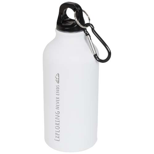 Oregon matte 400 ml Trinkflasche mit Karabiner