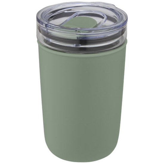 Bello 420 ml Glasbecher mit Außenwand aus recyceltem Kunststoff
