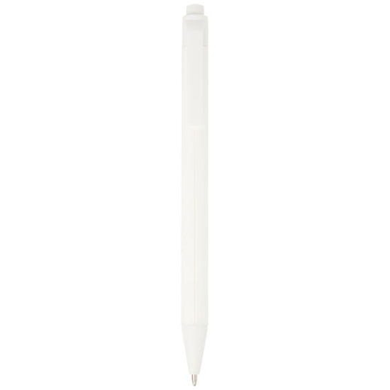 Chartik Kugelschreiber aus recyceltem Papier mit matter Oberfläche, einfarbig (schwarze Mine)