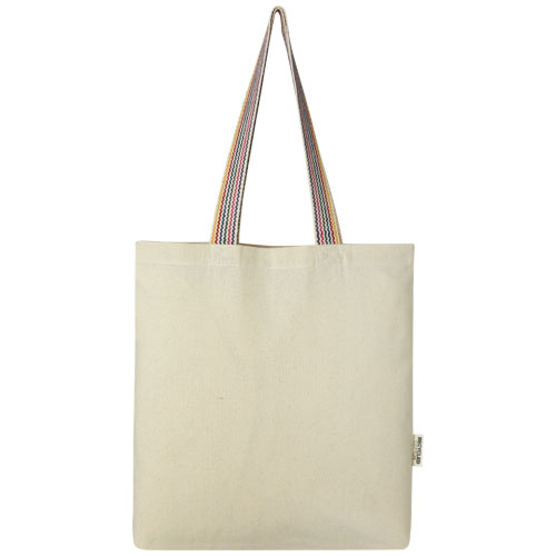 Rainbow 180 g/m² recycelte Tragetasche 5L