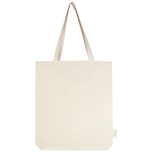 Orissa 180 g/m² Tragetasche mit tiefem Boden aus Bio-Baumwolle 11L