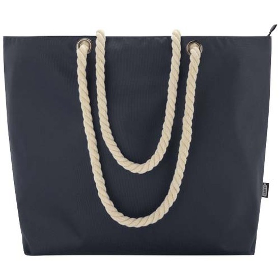 Panama Strandkühltasche mit Kordelgriffen aus recyceltem GRS-Material, 23L