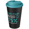 Americano® Eco 350 ml recycelter Becher mit auslaufsicherem Deckel