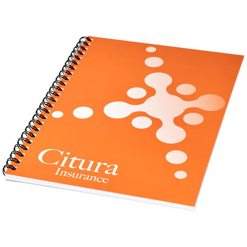 Desk-Mate® A5 Notizbuch mit Kunststoff Cover und Spiralbindung
