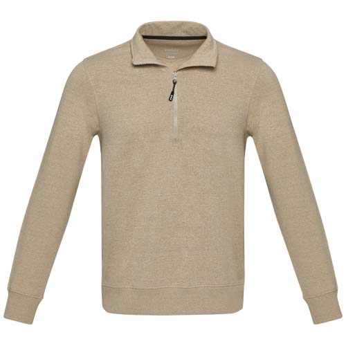 Tin Aware™ Pullover mit Half-Zip Reißverschluss aus recyceltem Material Unisex