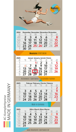 4-Monats-Kalender Profil 4 Bestseller