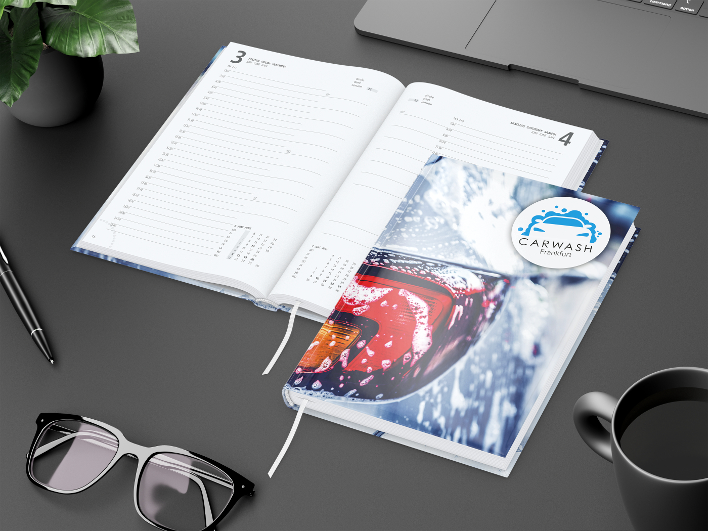 Buchkalender Advance Bestseller inkl. 4C-Druck, gloss-individuell