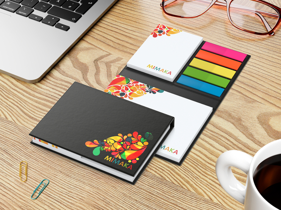Haftnotiz-Set London Bookcover Individuell Bestseller, gloss-individuell