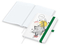 Notizbuch Match-Book White Bestseller, A5, Natura, individuell, grün