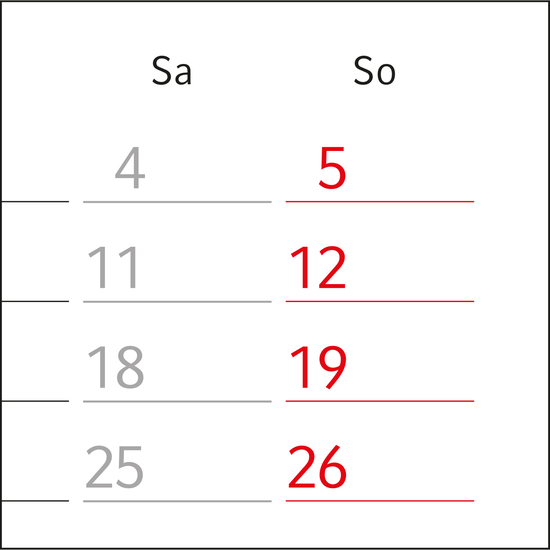 Bildkalender MagicPix Table Hoch Bestseller (personalisiert)