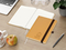 Notizbuch Organic-Book Recycling, orange