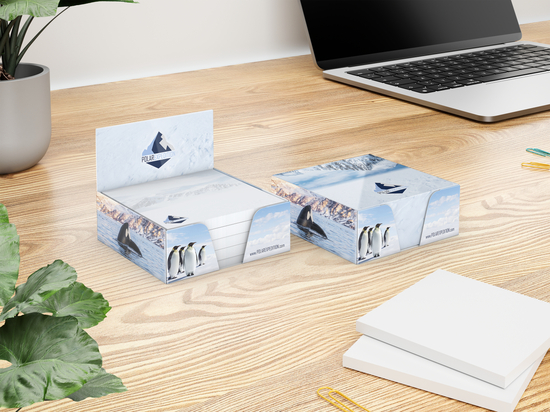 Haftnotizen-Pop-Up-Box Individuell 72 × 72, 250 Blatt