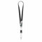 Schlüsselband/Lanyard "Transfer" mit Karabinerhaken und Schnappverschluss, Bandbreite 20 mm