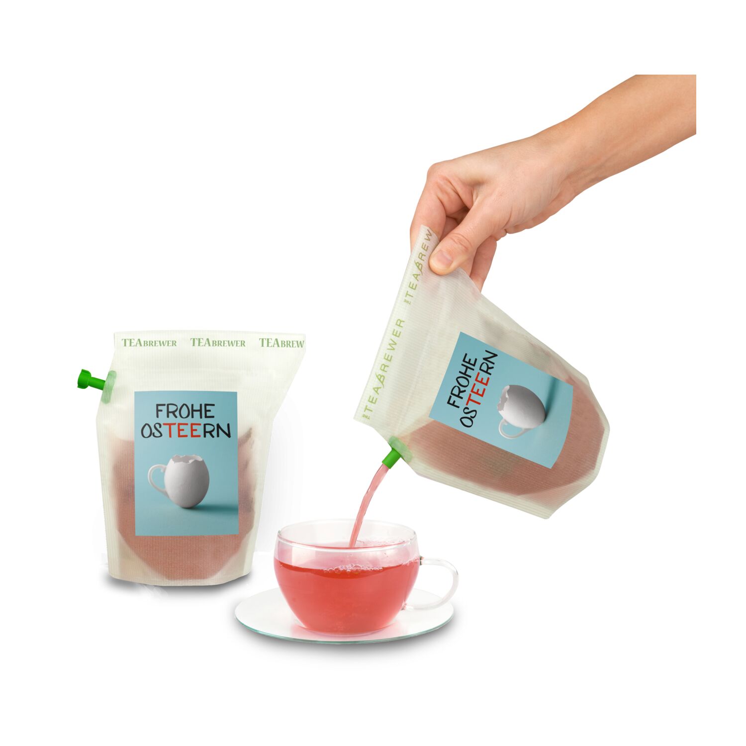Geschenkartikel: Oster-Tee, Tasty Berry - FROHE OSTEERN 2K1622b