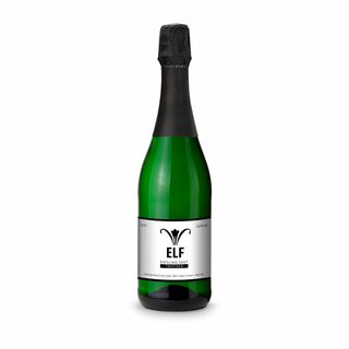 Sekt - Riesling - Flasche grün - Kapselfarbe Schwarz, 0,75 l 2K1907d