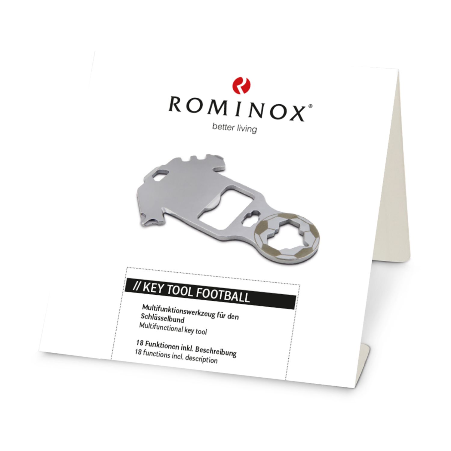 ROMINOX® Key Tool Football (18 Funktionen) Merry Christmas 2K2102h