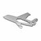 ROMINOX® Key Tool Airplane (18 Funktionen) Große Helden (Einzelhandel) 2K2105g