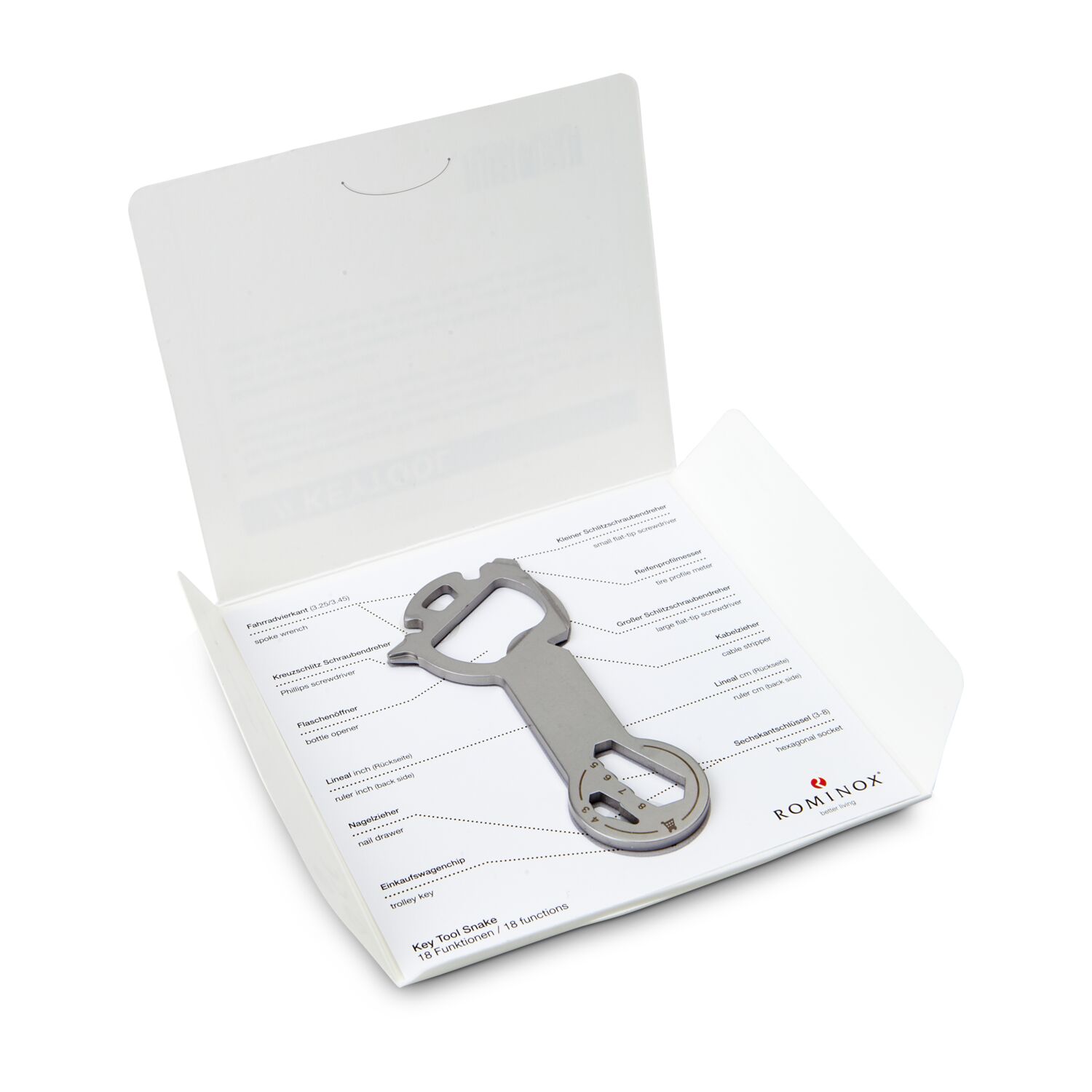 ROMINOX® Key Tool Snake (18 Funktionen) Frohe Ostern 2K2110c