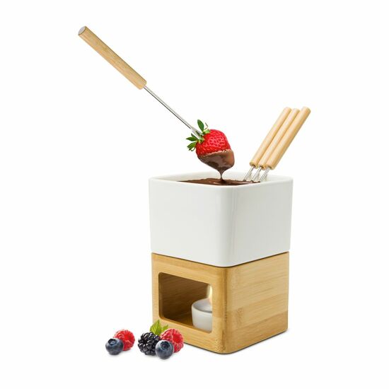 Geschenkset / Präsenteset: Schokofondue im Beutel 2K2141
