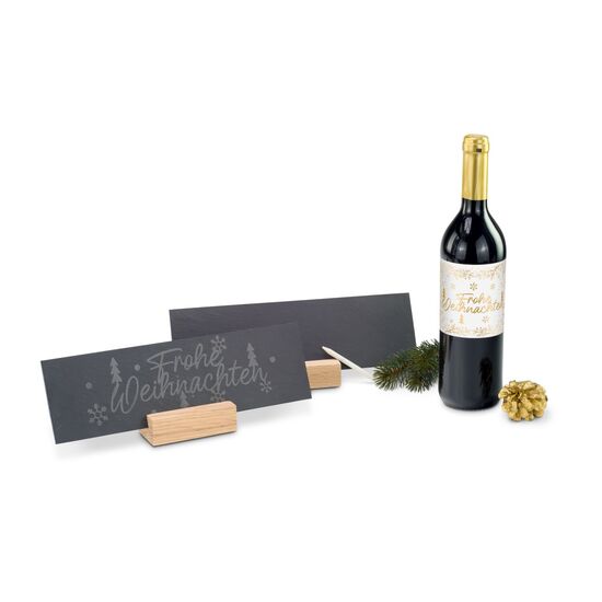 Geschenkset / Präsenteset: Schiefer & Wein 2K2181