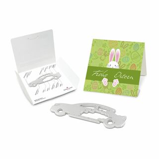 ROMINOX® Key Tool Car/Auto (18 Funktionen) Frohe Ostern Hase 2K2202p
