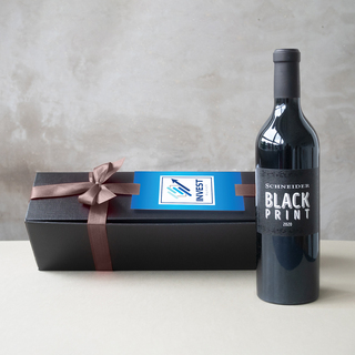 Black Print in edler Geschenkbox 956 g  Braune Schleife