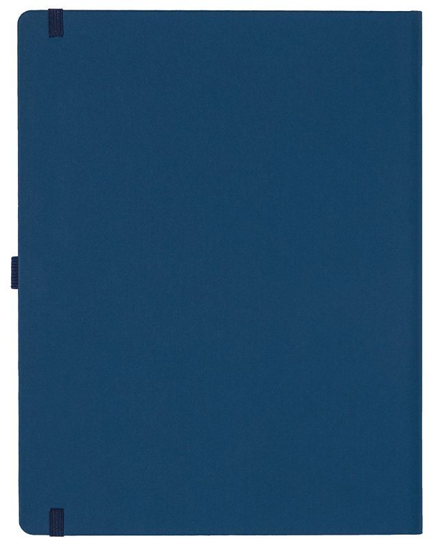 Notizbuch Style Large im Format 19x25cm, Inhalt liniert, Einband Fancy in der Farbe Royal Blue