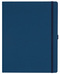 Notizbuch Style Large im Format 19x25cm, Inhalt liniert, Einband Fancy in der Farbe Royal Blue