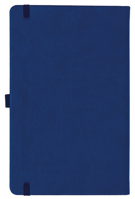 Notizbuch Style Medium im Format 13x21cm, Inhalt liniert, Einband Slinky in der Farbe Ultramarine