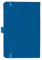 Notizbuch Style Small im Format 9x14cm, Inhalt kariert, Einband Slinky in der Farbe Azure
