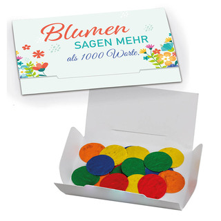 Samenpapier-Konfetti - mit Digitaldruck