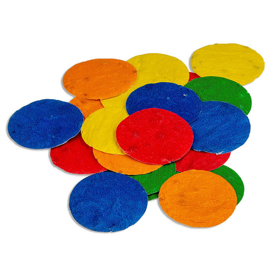 Samenpapier-Konfetti - mit Digitaldruck