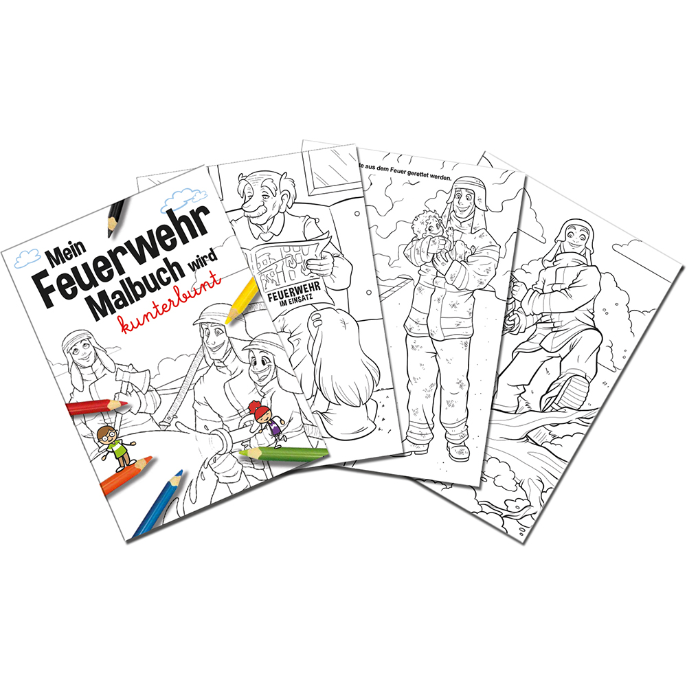 Malset A6 – Individuell - Feuerwehr