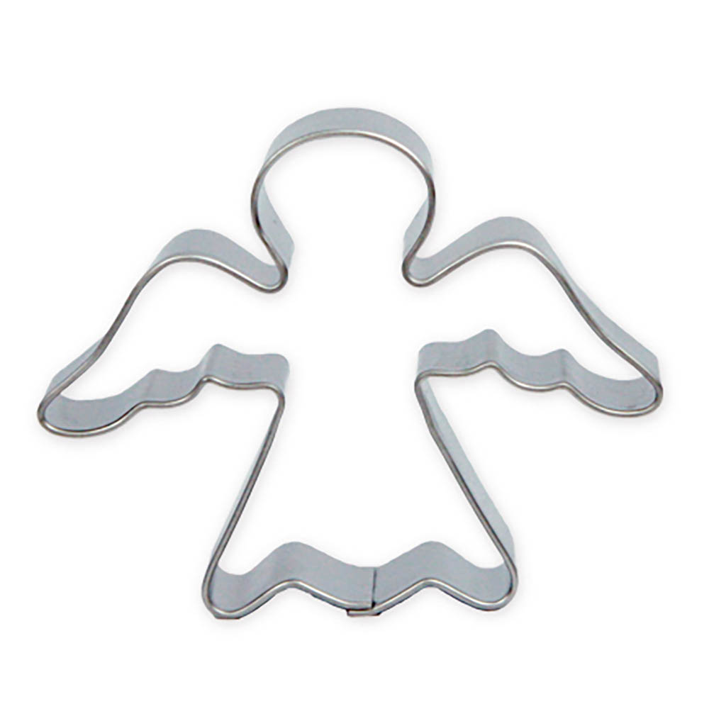 Backförmchen Single-Pack - Weihnachten - Engel 4/0-c, Lasergravur