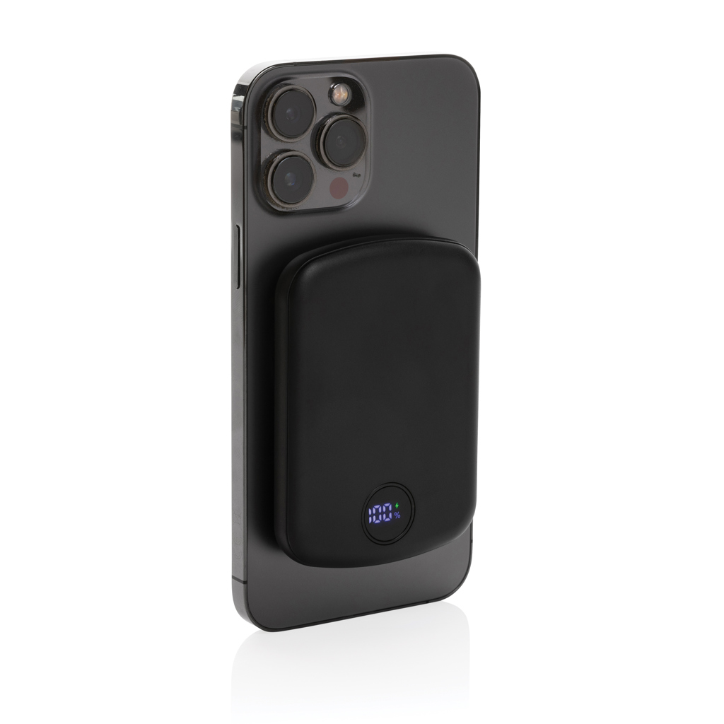 MagBoost 5.000mAh magnetische Powerbank aus RCS rec. Plastik